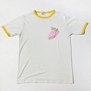 Vintage 70s Graphic Ice Cream Fitted Tee